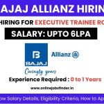 Bajaj Allianz Freshers Hiring 2023