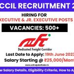 DFCCIL Recruitment 2023