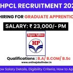 HPCL Recruitment 2023 for Graduate Apprentices