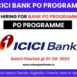 ICICI Bank Probationary Officer’s Programme