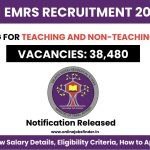 EMRS Recruitment 2023