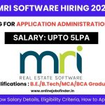 MRI Software Off Campus Freshers Hiring 2023