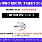 Wipro Off Campus Hiring for Trainee Role 2023