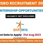 ISRO VSSC Internship 2023