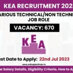 KEA Recruitment 2023