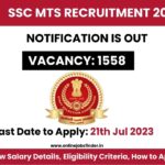 SSC MTS 2023 Recruitment