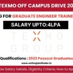 Texmo Graduate Engineer Trainee